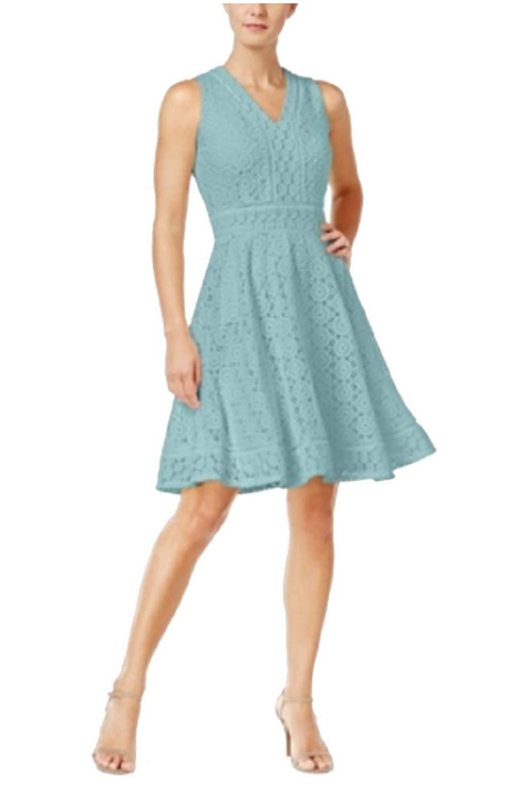 charter club fit and flare dress