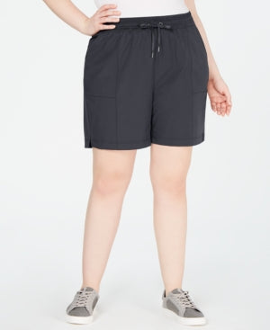 Ideology Plus Size Woven Shorts Plus Size