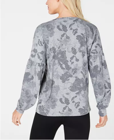 Ideology Floral-Print Sweatshirt