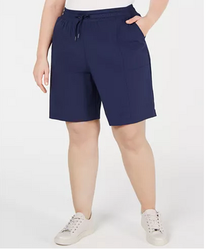 Ideology Plus Size Woven Shorts Plus Size