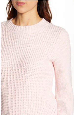 Lucky Brand Crew-Neck Waffle-Knit Sweater Size XS – Twentyonemillions