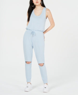 Material Girl Juniors Knee-Cutout Knit Jumpsuit Size XL