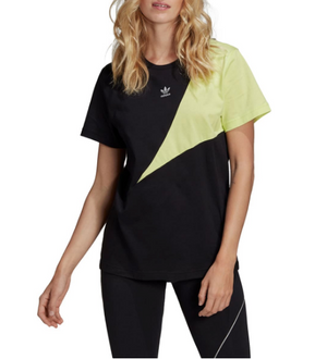 Adidas Originals Women's Cotton Colorblocked Boyfriend T-Shirt Size S