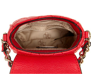 Guess Mini handbag Delon Red GQ759178