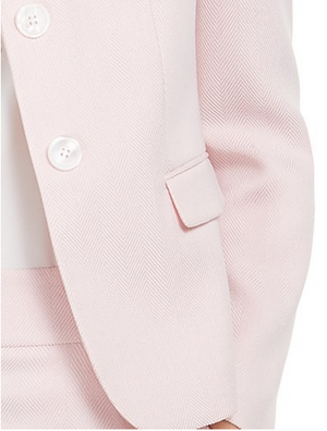 Kasper Petite Herringbone Two-Button Blazer Size SP – Twentyonemillions