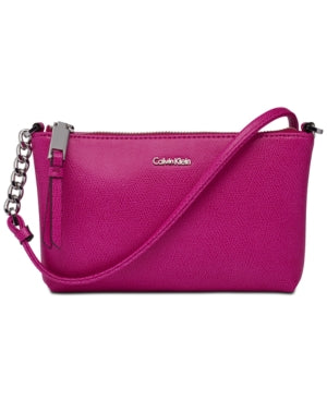 Calvin Klein Hayden Mercury Small Crossbody Magenta